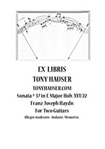 Sonata No.37 in E Major by Joseph Haydn