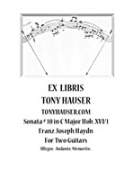 Sonata No.10 in C Major by Haydn